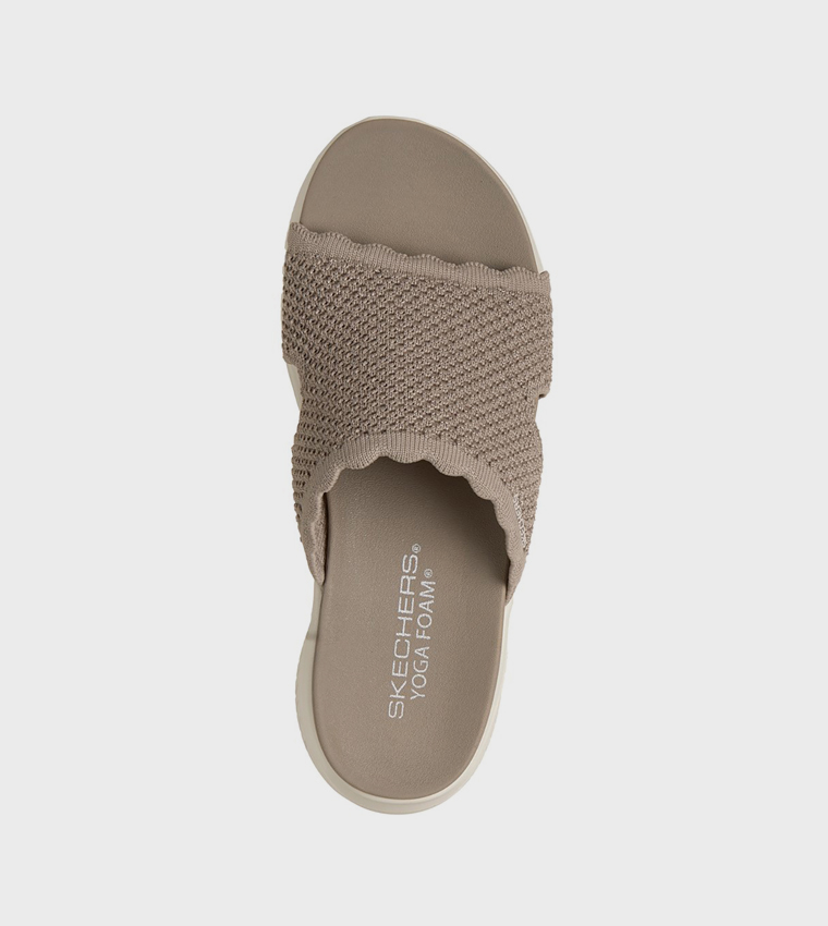 Skechers  Flat Sandals - Brown Flat Sandals