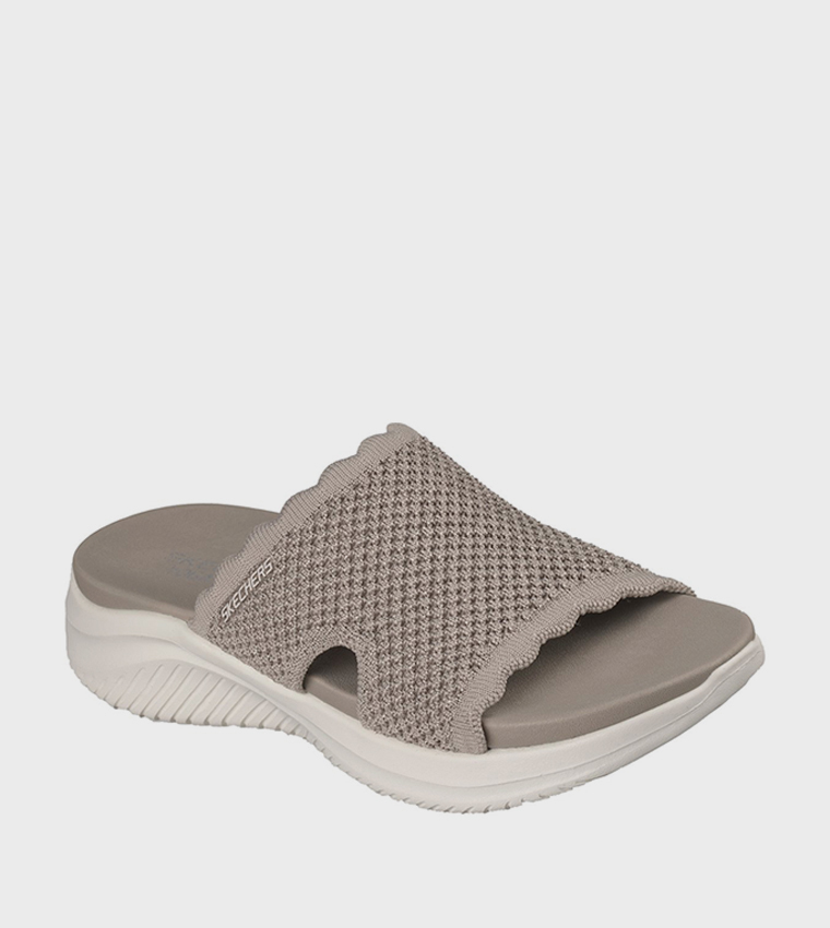 Skechers  Flat Sandals - Brown Flat Sandals