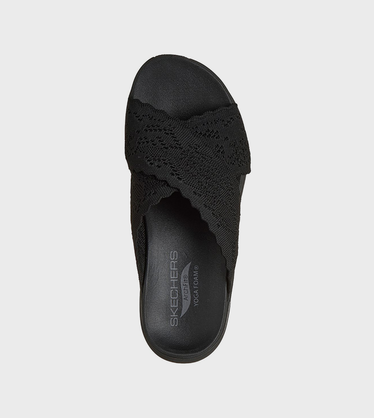 ARCH FIT 2.0 Knitted Strap Platform Sandals