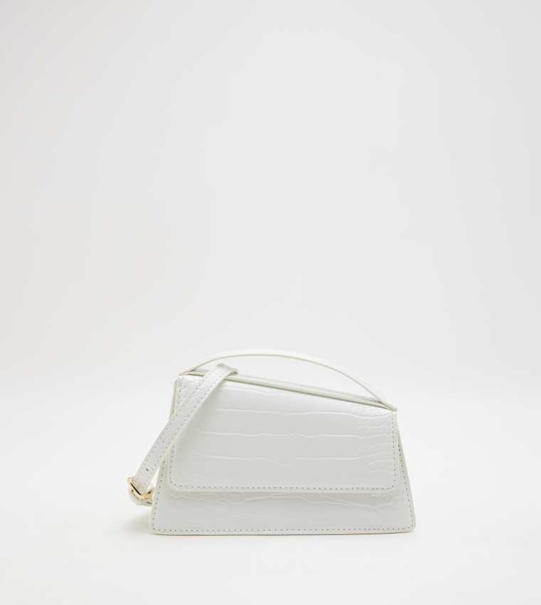 Call it Spring  Handheld Bags - White Handheld Bags