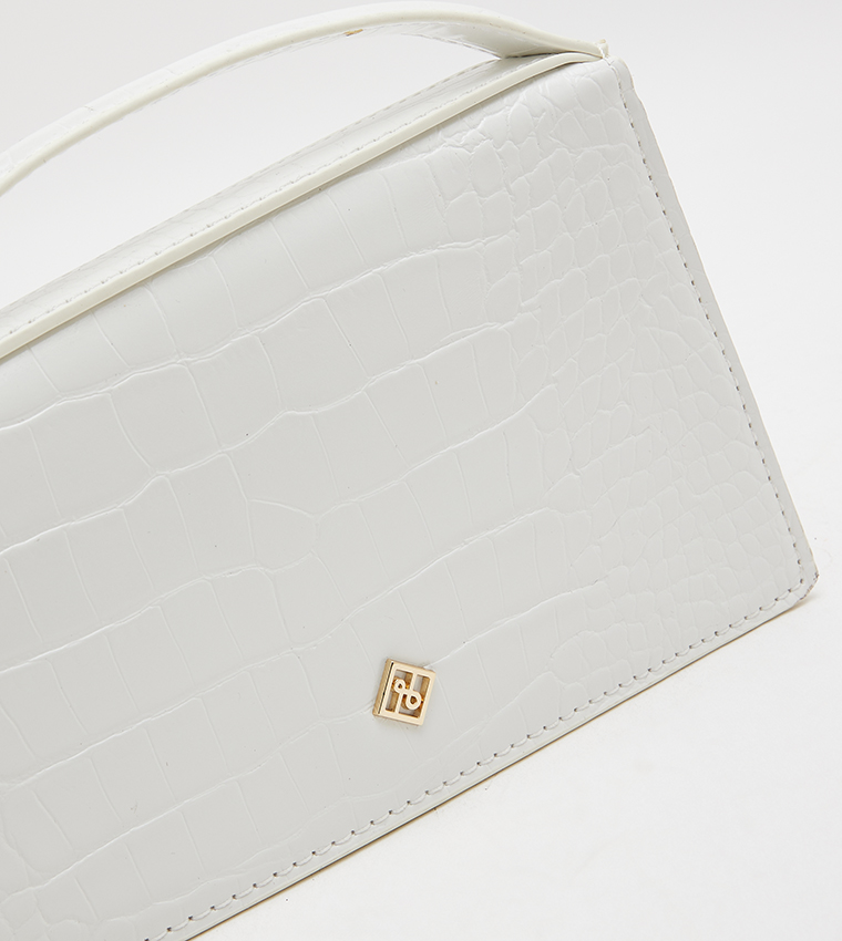 Call it Spring  Handheld Bags - White Handheld Bags