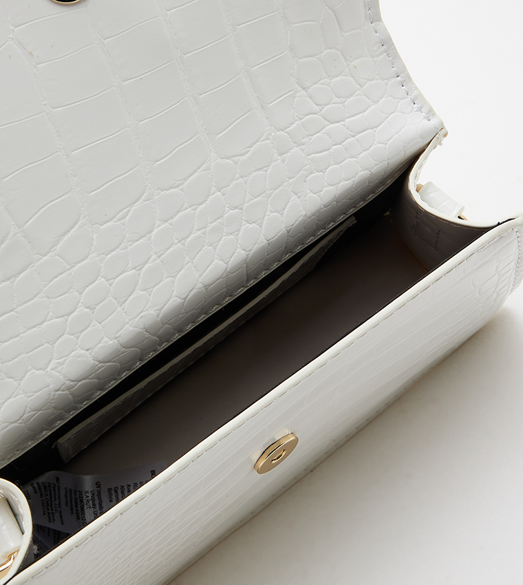 Call it Spring  Handheld Bags - White Handheld Bags