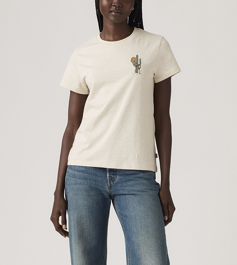 Printed Short Sleeves Casual T-Shirt