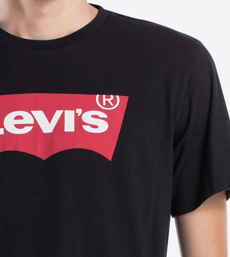 "Levis" Printed Short Sleeve T-Shirt - Black 17783-0137 17783-0137