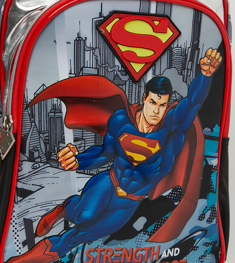 Kids Superman Trolley Bag 13 Inches