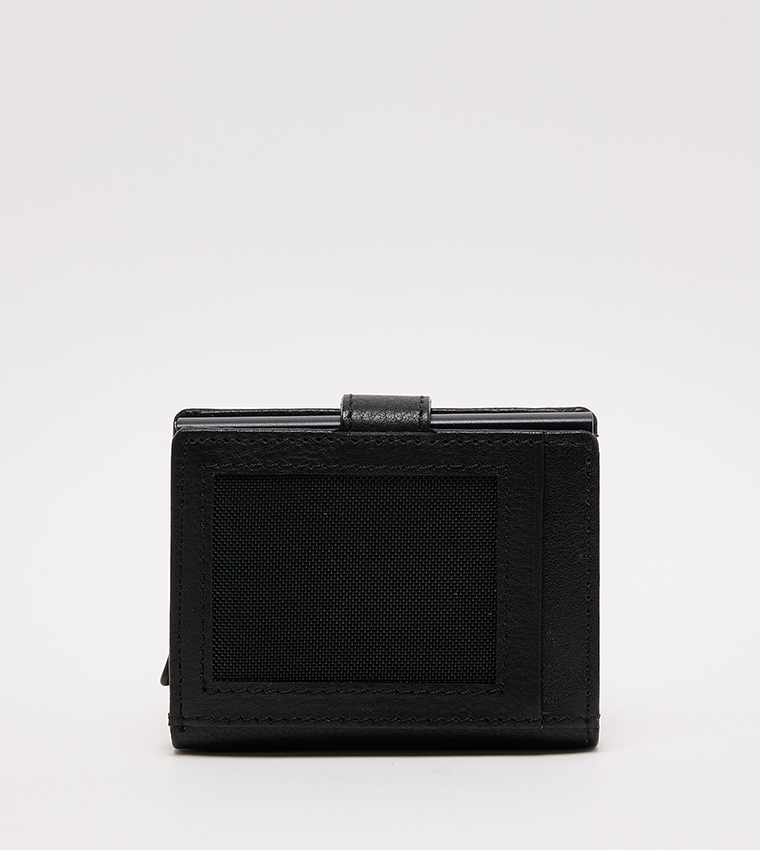 Snap Closure Bi-Fold Wallet