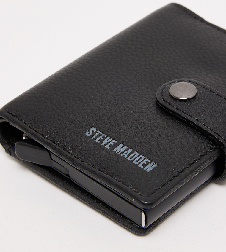 Snap Closure Bi-Fold Wallet