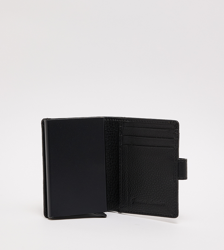 Snap Closure Bi-Fold Wallet