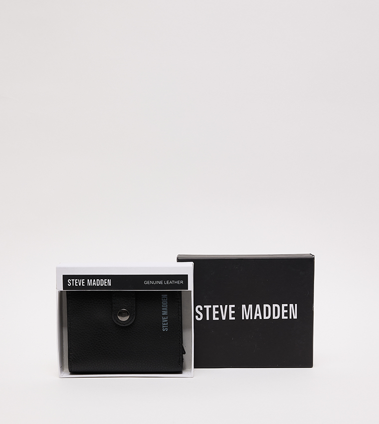 Snap Closure Bi-Fold Wallet