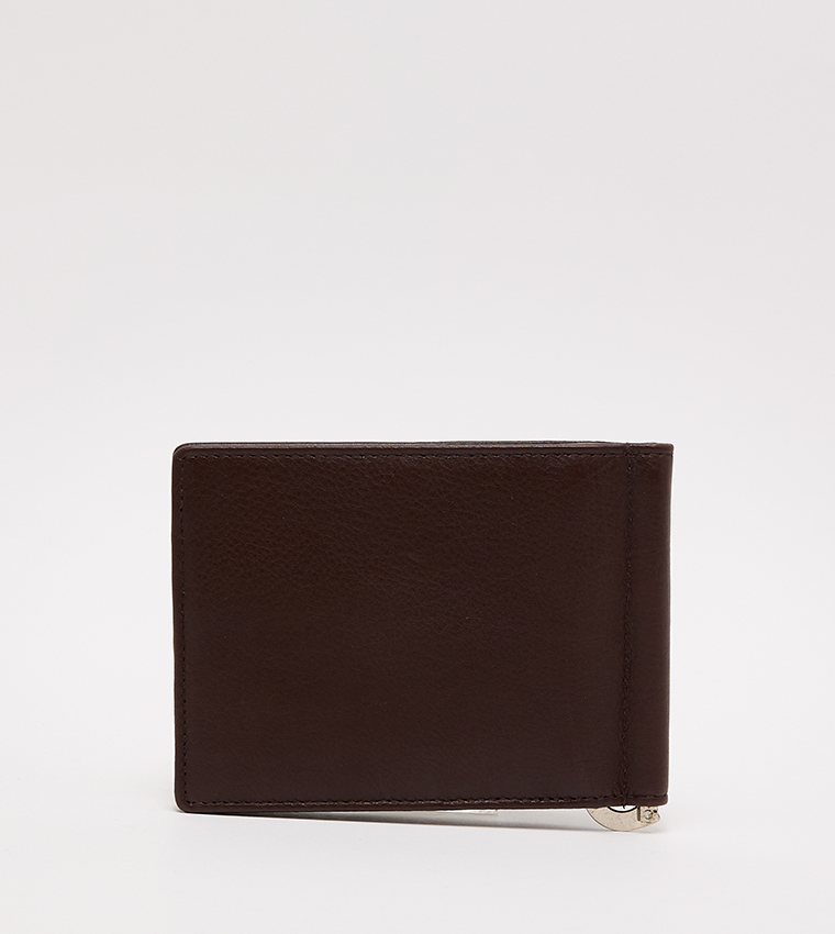 Textured Bi-Fold Wallet