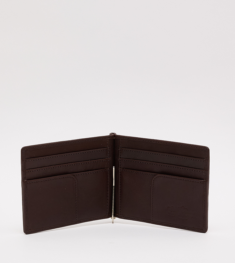 Textured Bi-Fold Wallet