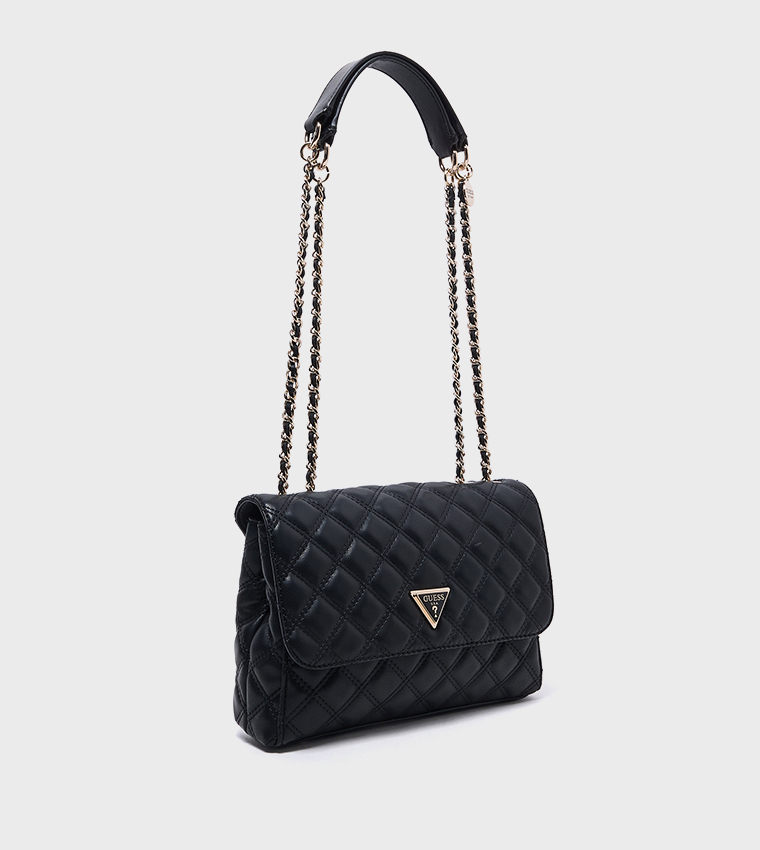 GIULLY II Quilted Flap Crossbody Bag