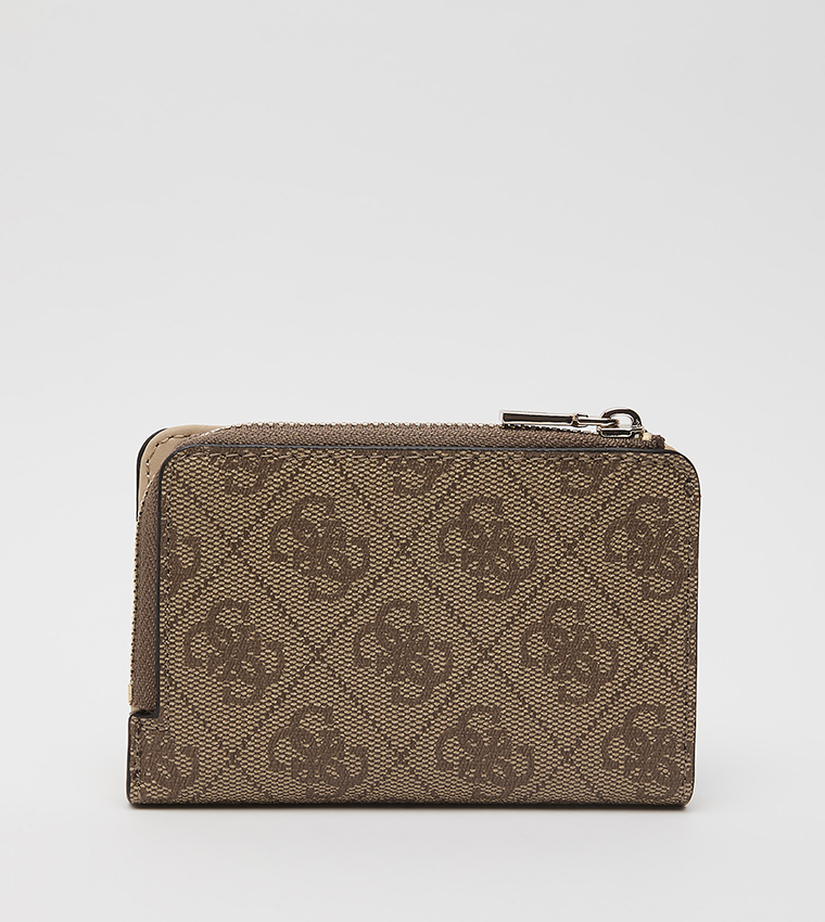 LAUREL II Logo Patterned Medium Wallet