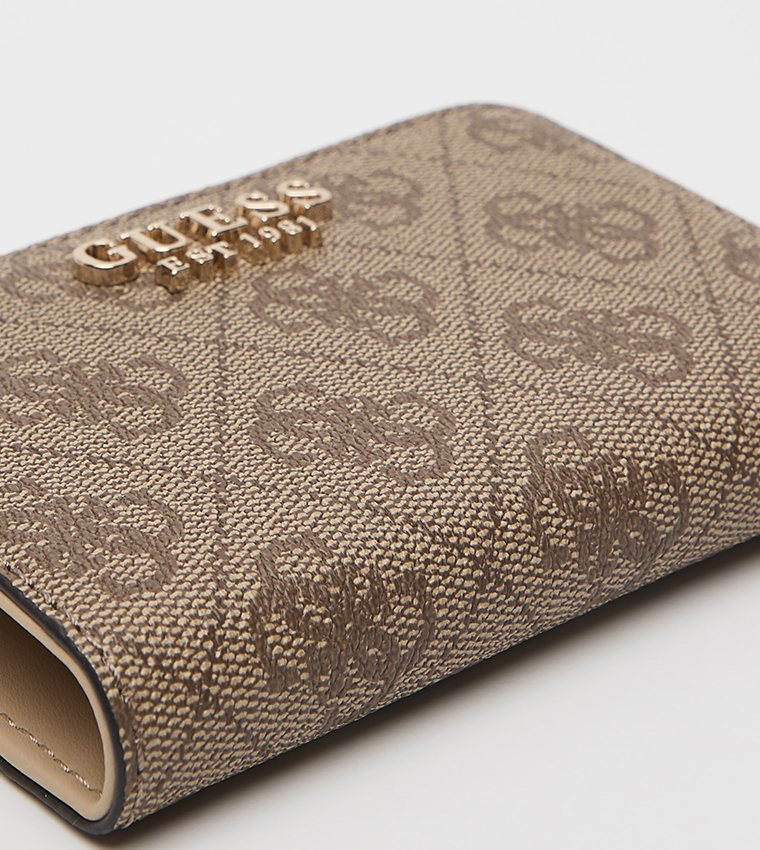 LAUREL II Logo Patterned Medium Wallet