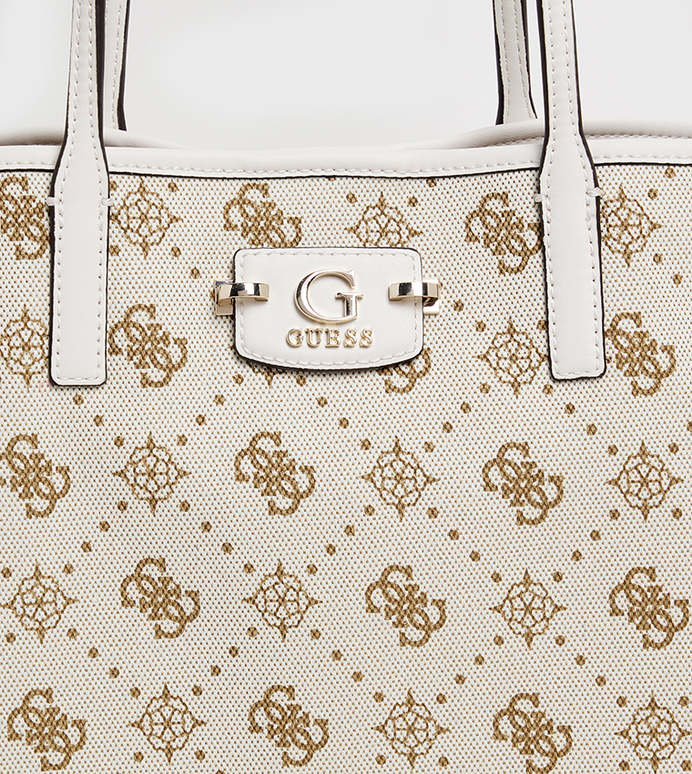 Guess  Tote Bags - Beige Tote Bags