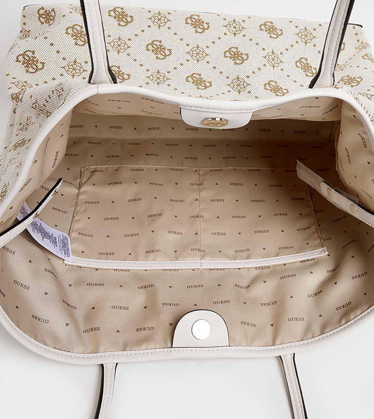 Guess  Tote Bags - Beige Tote Bags