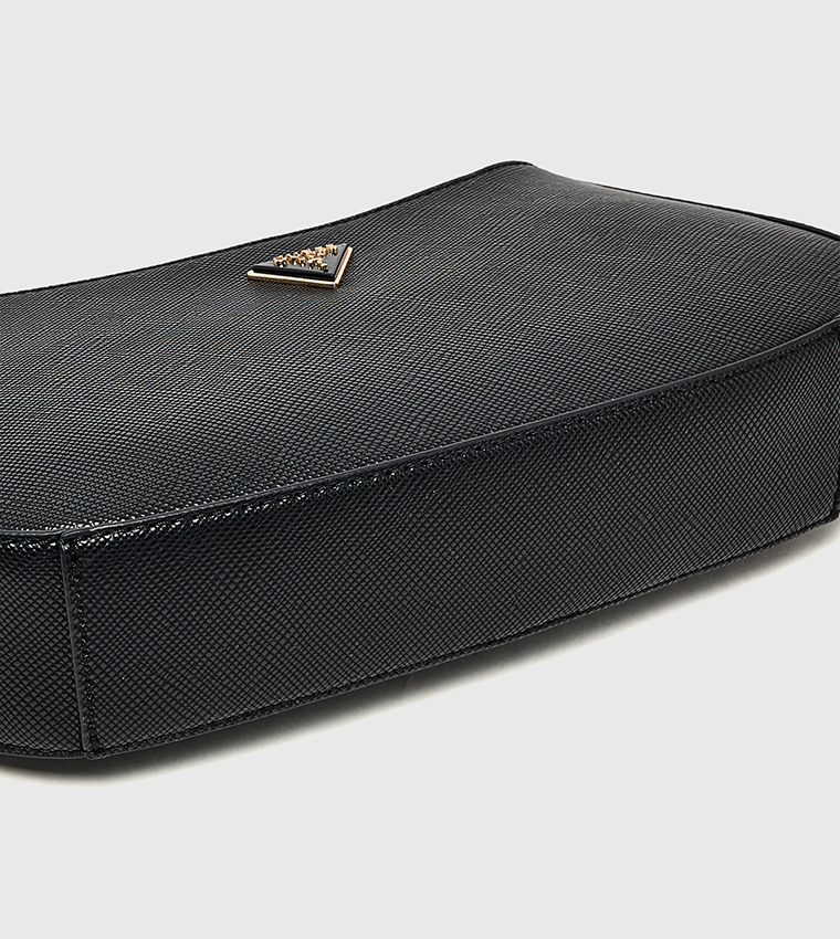 NOELLE II Logo Detail Shoulder Bag