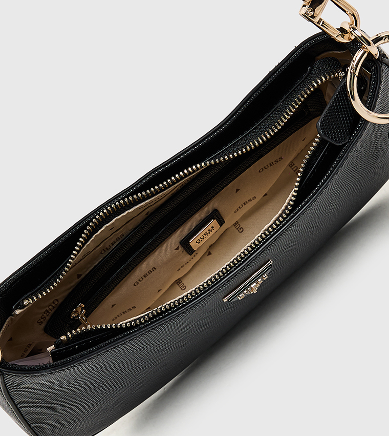 NOELLE II Logo Detail Shoulder Bag