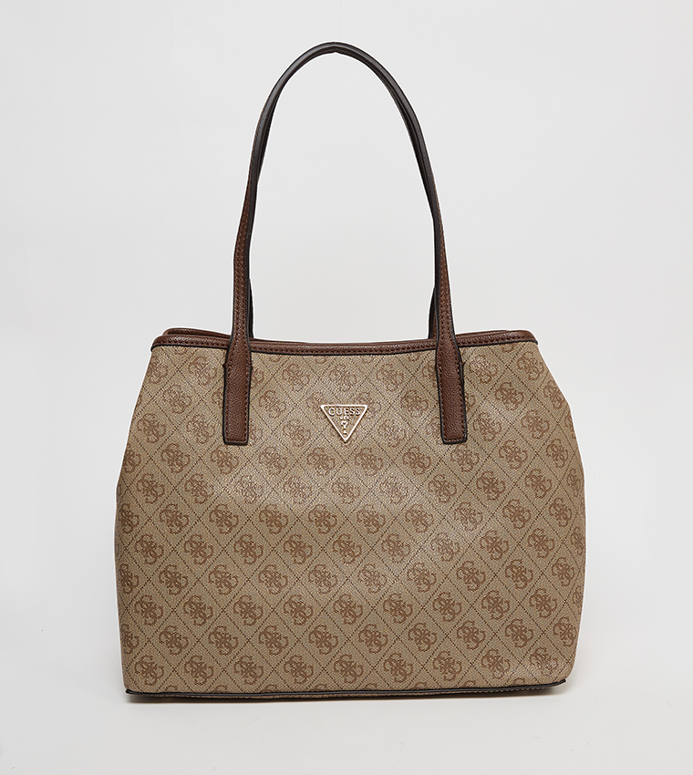 VICTTORIA 2-in-1 Logo Patterned Shoulder Bag Set