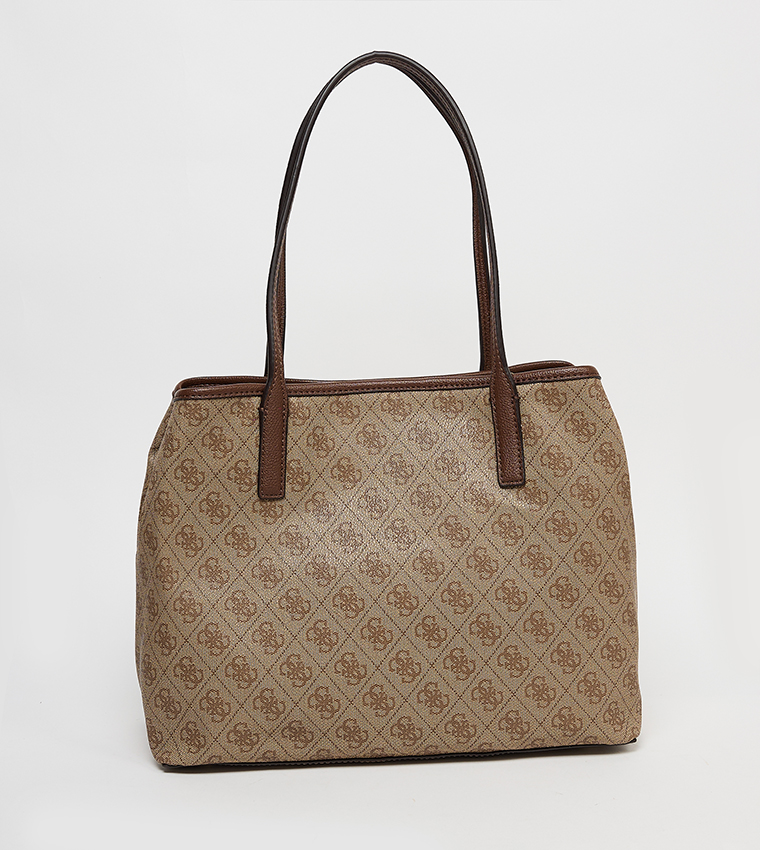 VICTTORIA 2-in-1 Logo Patterned Shoulder Bag Set