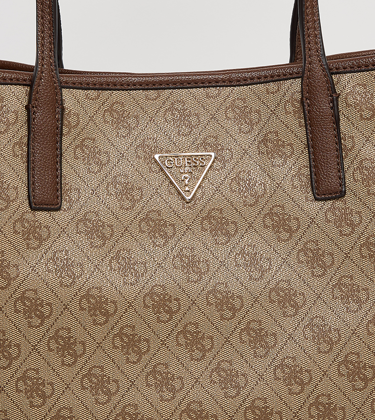 VICTTORIA 2-in-1 Logo Patterned Shoulder Bag Set