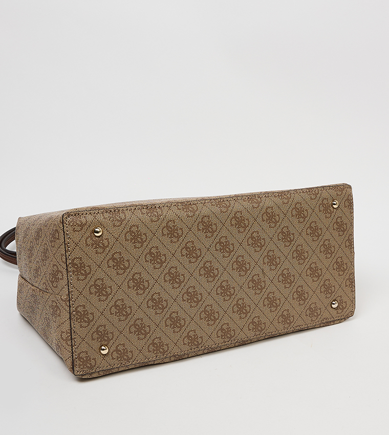 VICTTORIA 2-in-1 Logo Patterned Shoulder Bag Set