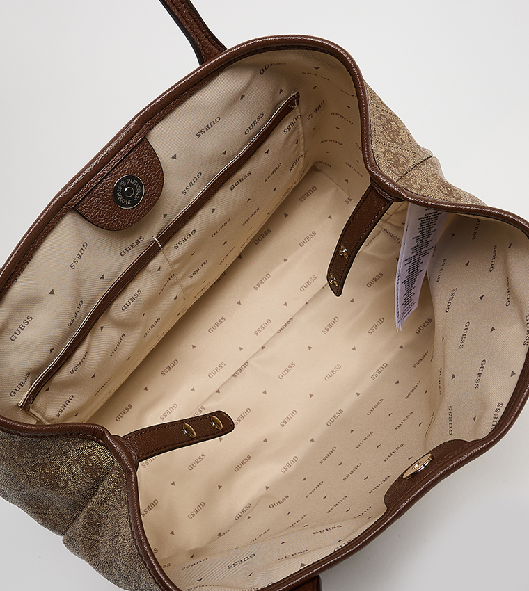 VICTTORIA 2-in-1 Logo Patterned Shoulder Bag Set