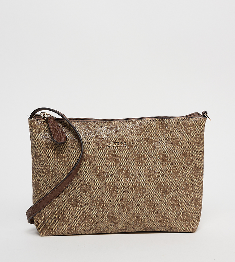 VICTTORIA 2-in-1 Logo Patterned Shoulder Bag Set