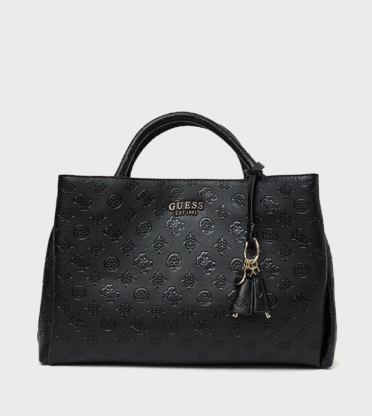 PHOEBE GIRLFRIEND Logo Debossed Handheld Bag