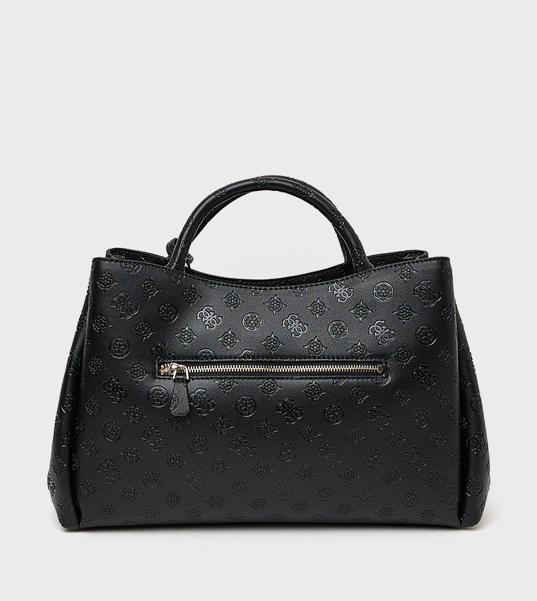 PHOEBE GIRLFRIEND Logo Debossed Handheld Bag