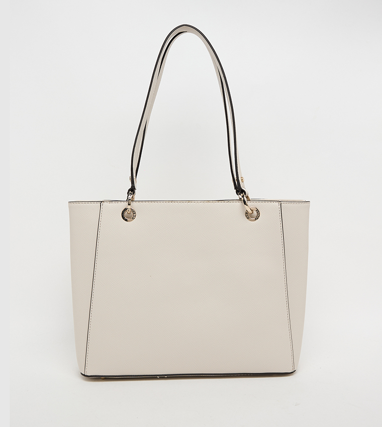 NOELLE II Logo Detail Tote Bag