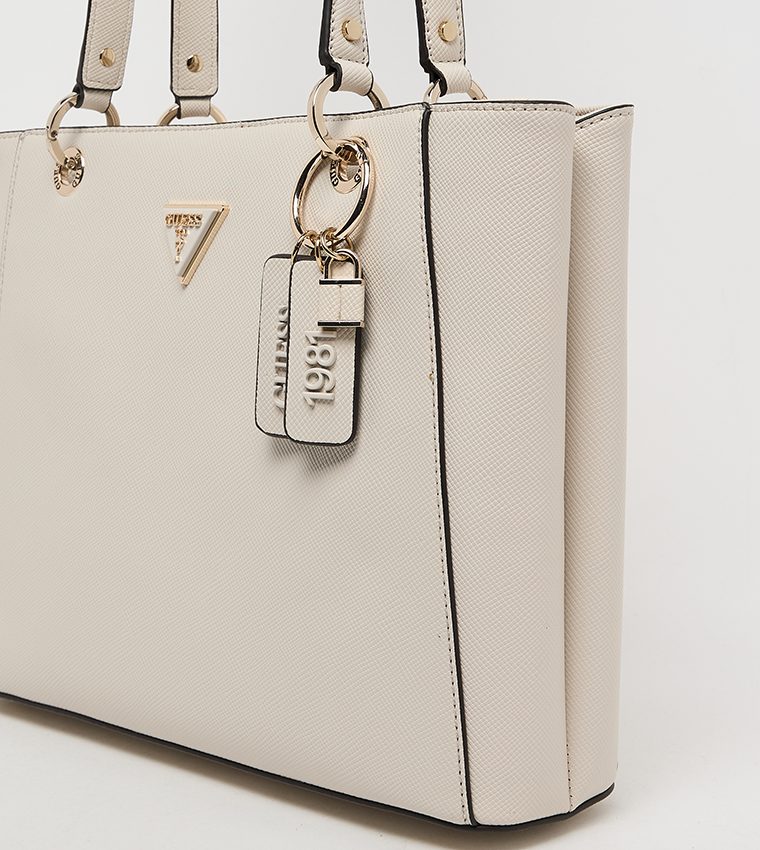 NOELLE II Logo Detail Tote Bag