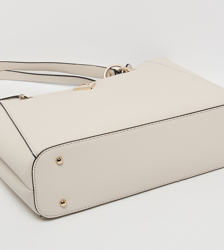 NOELLE II Logo Detail Tote Bag