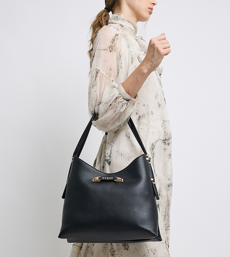 LEFIA Textured Shoulder Bag