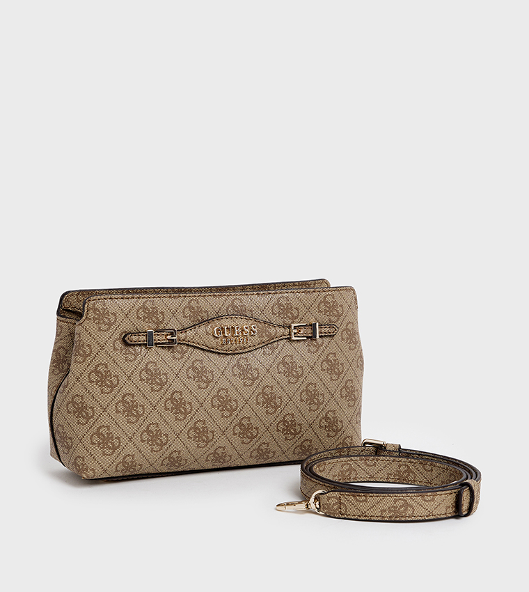 KATYA Logo Patterned Crossbody Bag