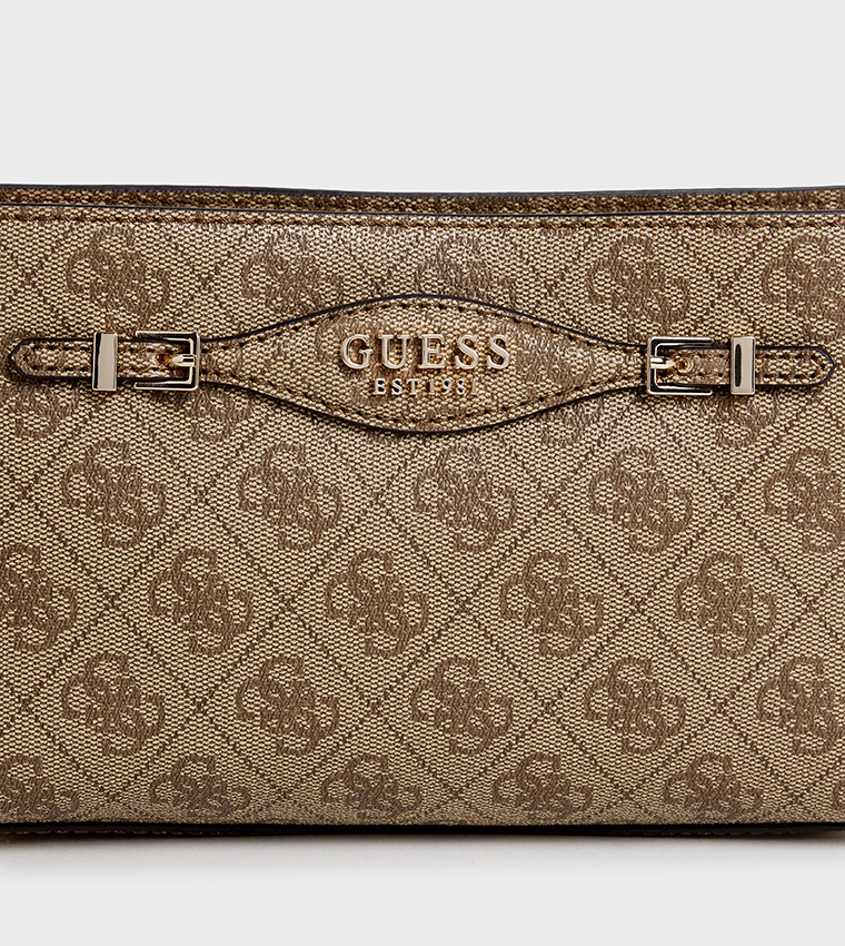 KATYA Logo Patterned Crossbody Bag