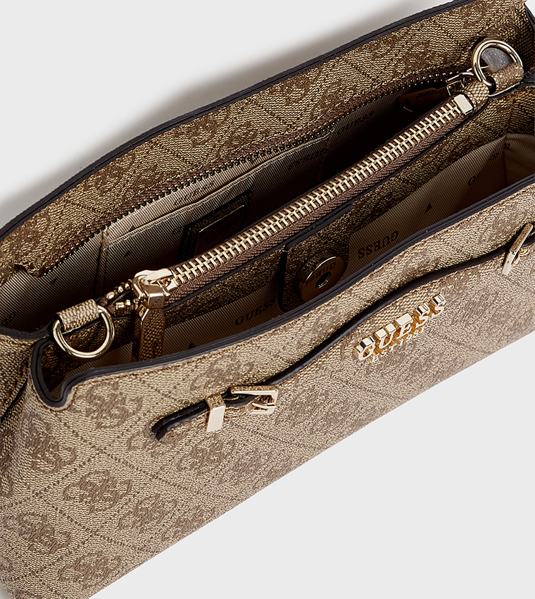 KATYA Logo Patterned Crossbody Bag