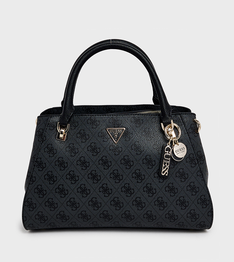 NOELLE II LUXURY Logo Patterned Satchel Bag