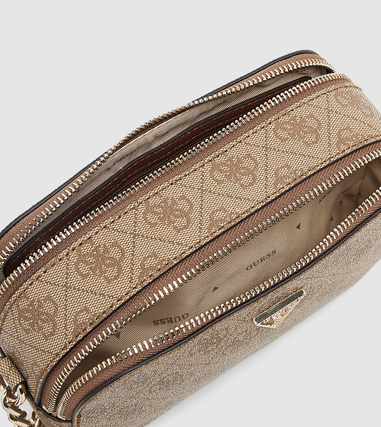 NOELLE II Monogram Patterned Crossbody Bag
