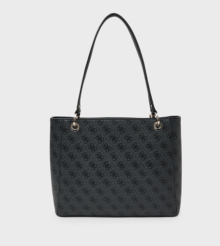NOELLE II Logo Patterned Tote Bag