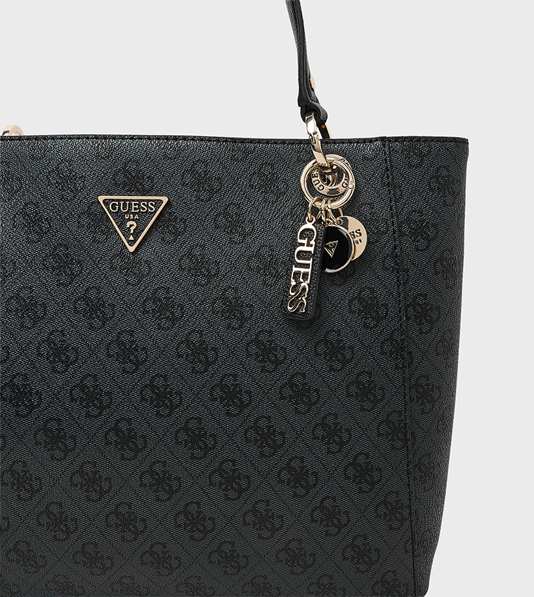 NOELLE II Logo Patterned Tote Bag