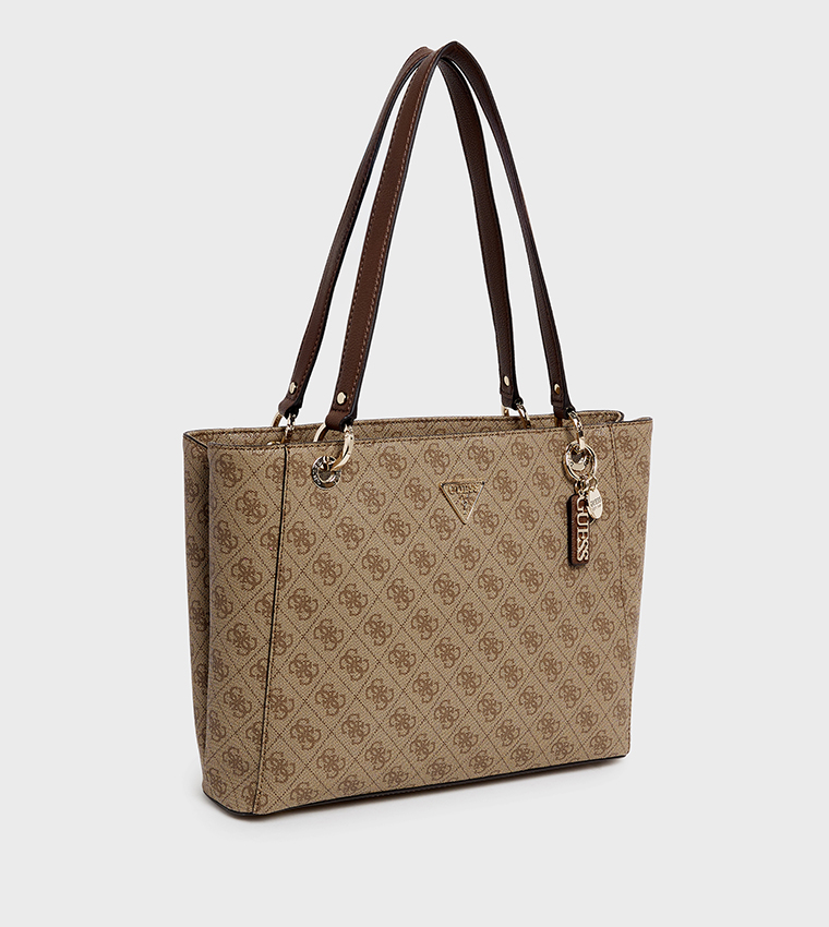 NOELLE II Logo Patterned Tote Bag