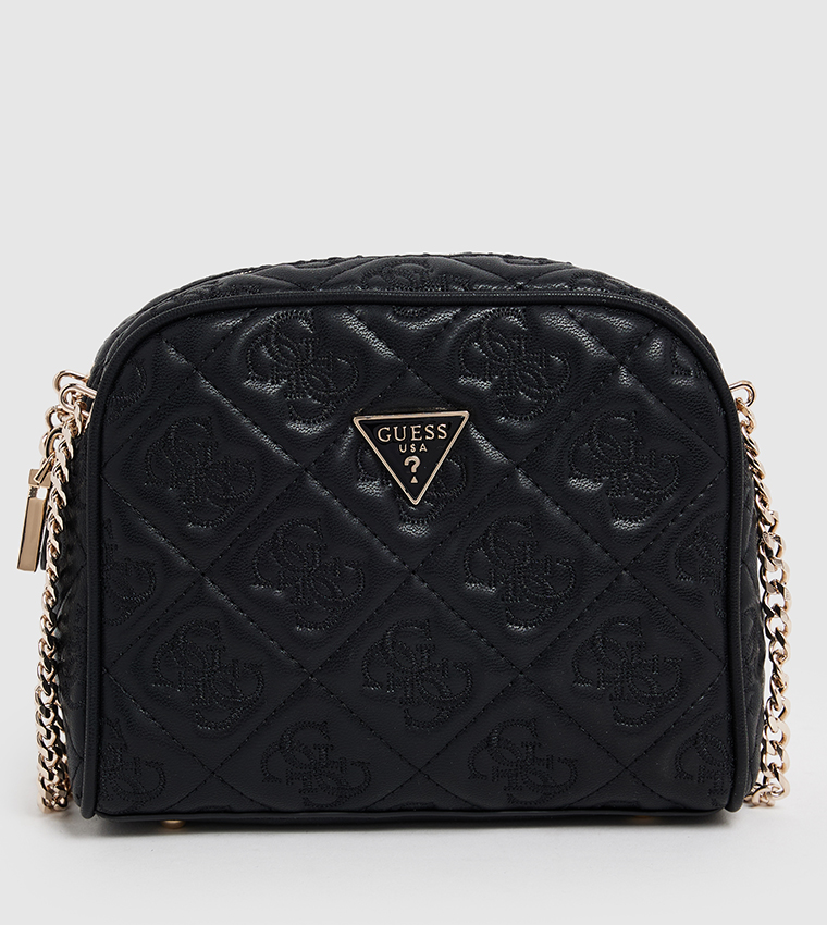 ADELASIA Logo Debossed Camera Bag