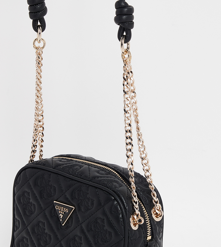 ADELASIA Logo Debossed Camera Bag