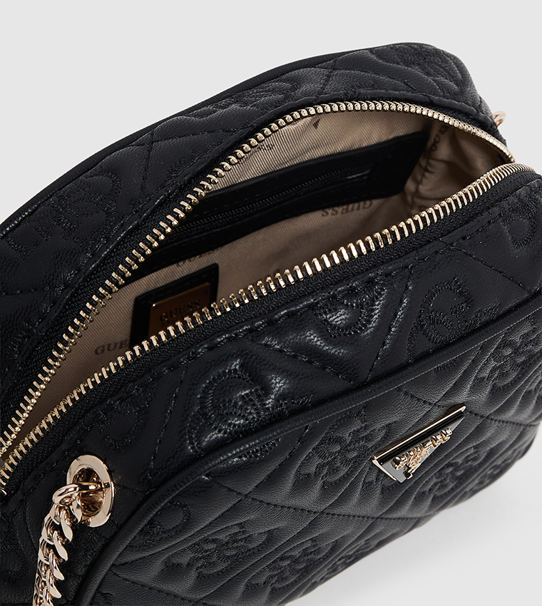 ADELASIA Logo Debossed Camera Bag