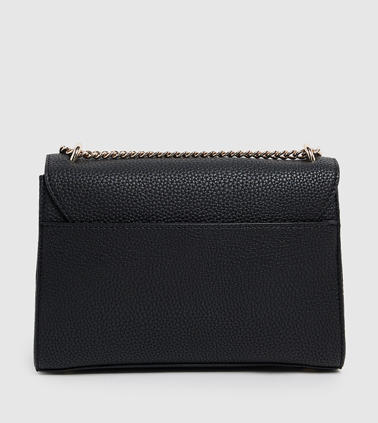 CALISTA Textured Flap Convertible Crossbody Bag