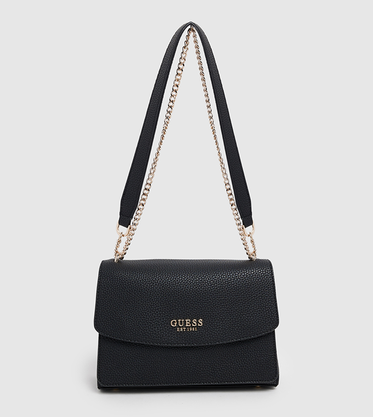 CALISTA Textured Flap Convertible Crossbody Bag