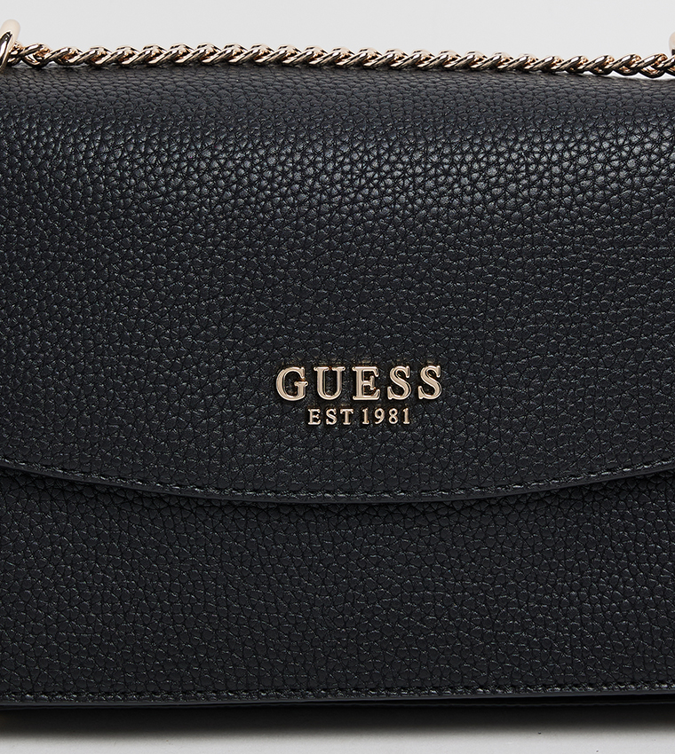 CALISTA Textured Flap Convertible Crossbody Bag