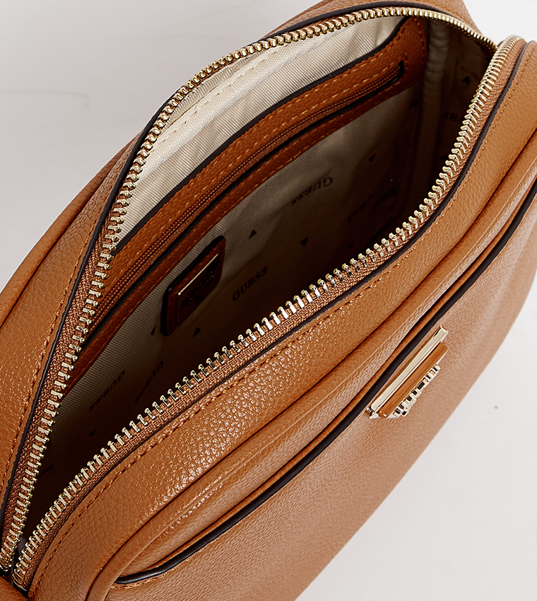 Guess  Crossbody Bags - Tan Cross Body Bags
