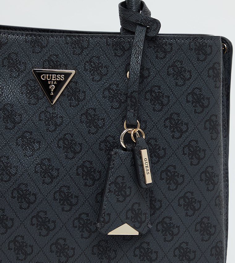 MERIDIAN II GIRLFRIEND Logo Patterned Satchel Bag